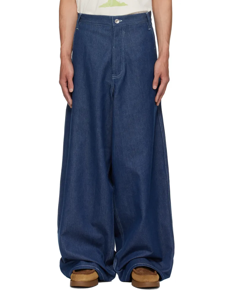 STORY mfg. Blue Home Jeans Dark