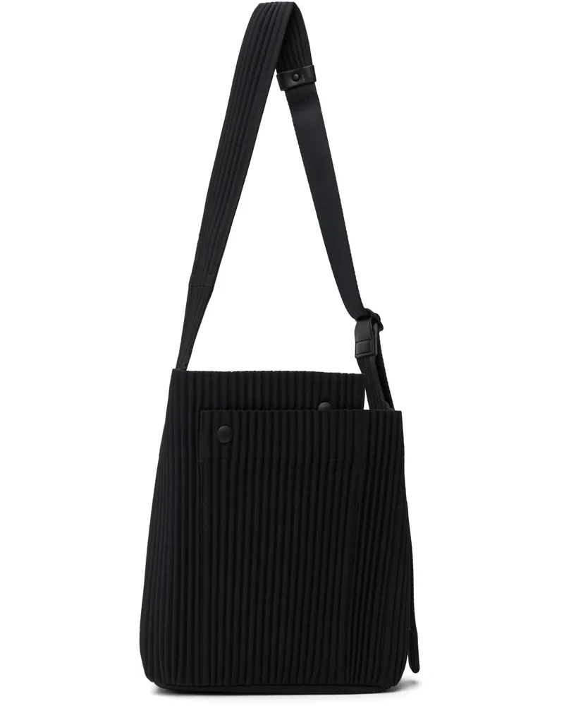 Issey Miyake Black Small Utility Tote 15-Black