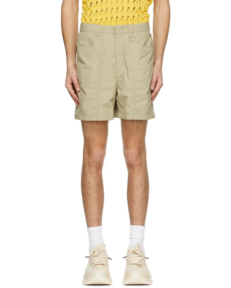 Wooyoungmi Beige Nylon Shorts Beige
