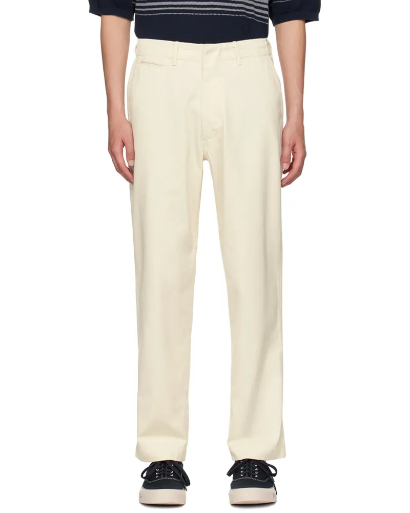 nanamica Off-White Wide Trousers Na