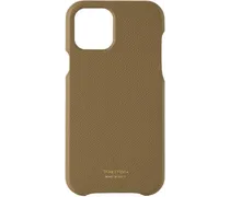 Brown Textured iPhone 12/12 Pro Phone Case