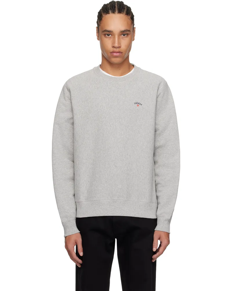 Noah NYC Gray Core Classic Sweatshirt Heather