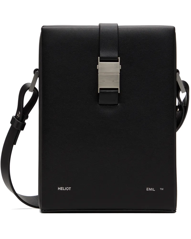 Heliot Emil Black Overt Box Bag Black