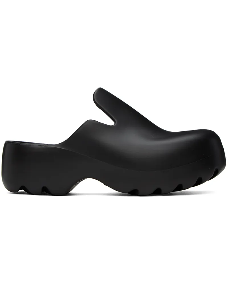 Bottega Veneta Black Flash Clogs 1000
