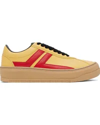 Lanvin Yellow Future Edition Cash Sneakers Yellow