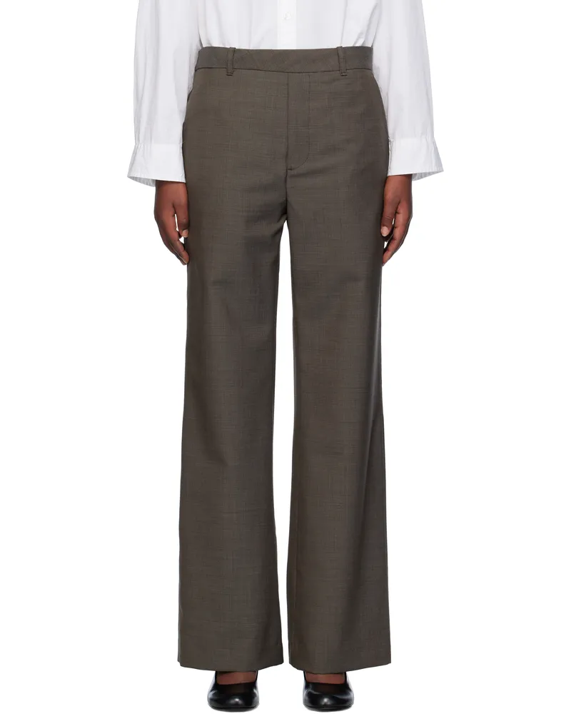 Our Legacy Gray Unveil Trousers Grey