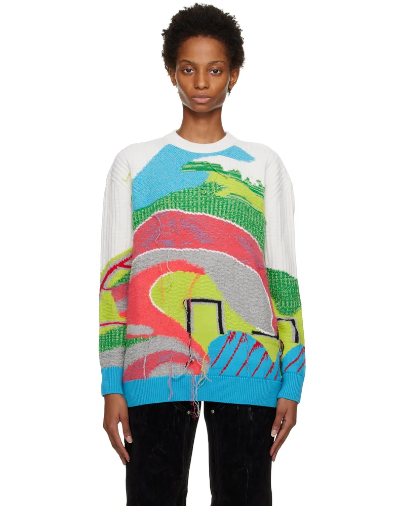 Stella McCartney Multicolor Landscape Sweater 8490