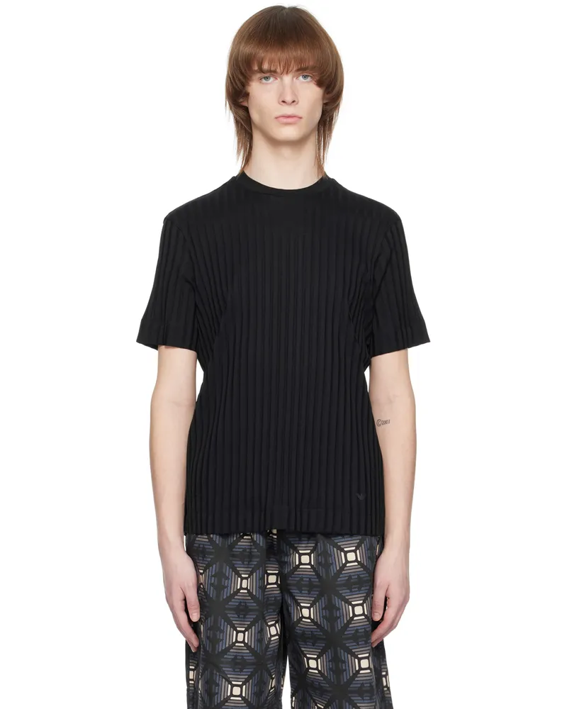 Emporio Armani Navy Crewneck T-Shirt Navy