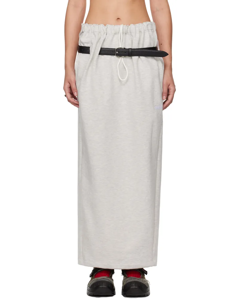 Magliano Gray Provincia Maxi Skirt 12
