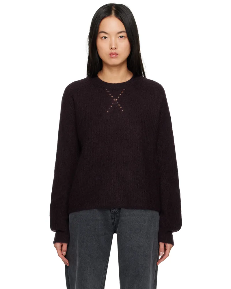 Eytys Purple Jaden Sweater Mahogany