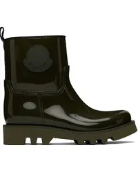 Moncler Khaki Ginette Boots Green