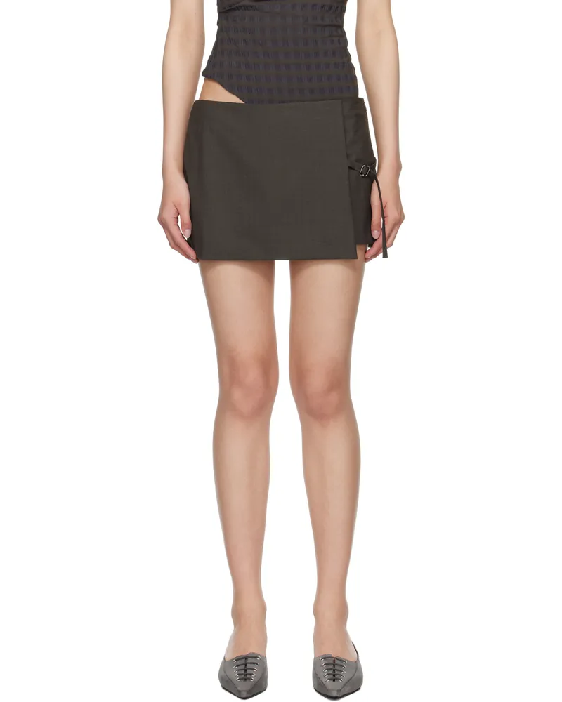 Paloma Wool Brown Archive Skort 327