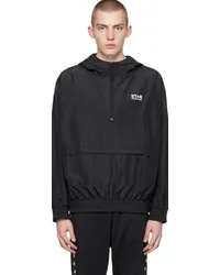 Golden Goose Black Hooded Jacket Black