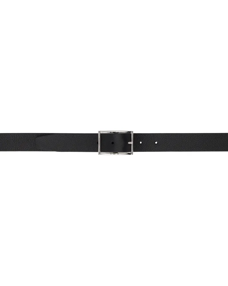 Anderson's Black Narrow Reversible Belt Black