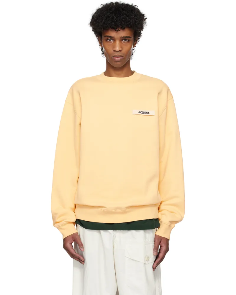 Jacquemus Beige 'The Gros Grain' Sweatshirt 131