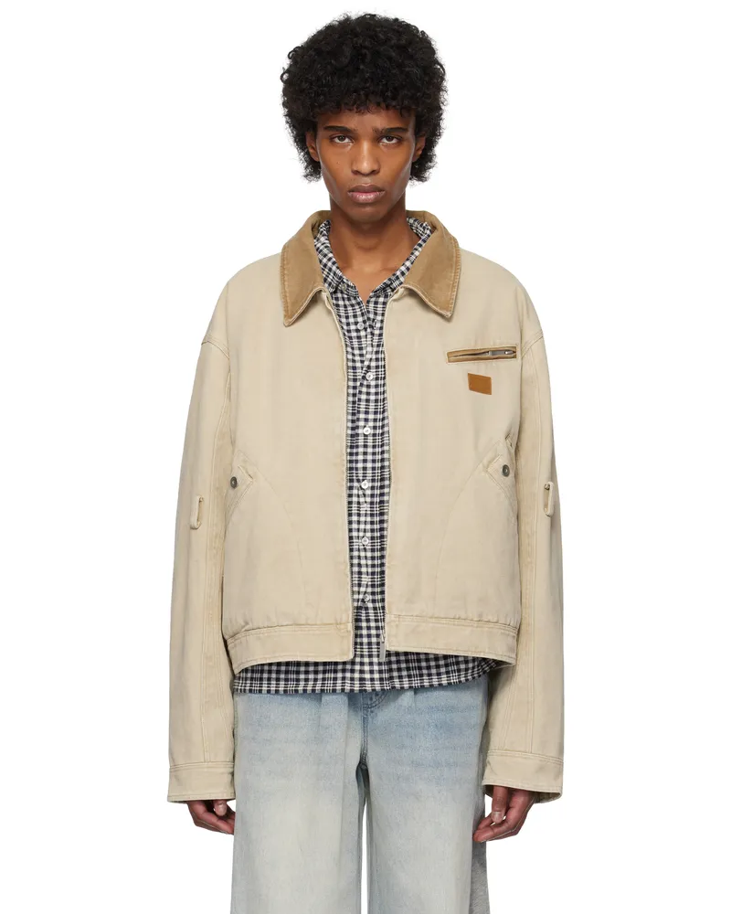 C2H4 Khaki Mechanist Work Jacket Trail