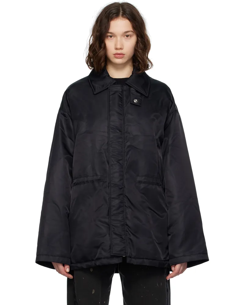 Maison Margiela Black Nylon Sports Jacket 900