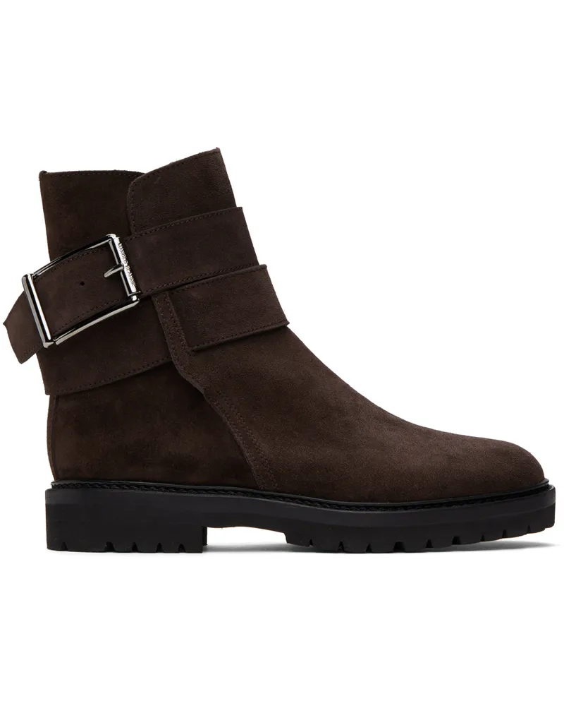 Manolo Blahnik Brown Hather Boots Dbrw(2023)