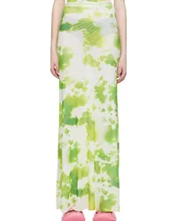 OTTOLINGER SSENSE Exclusive Green Maxi Skirt Special