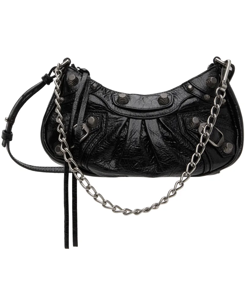 Balenciaga Black Mini 'Le Cagole' Bag Black