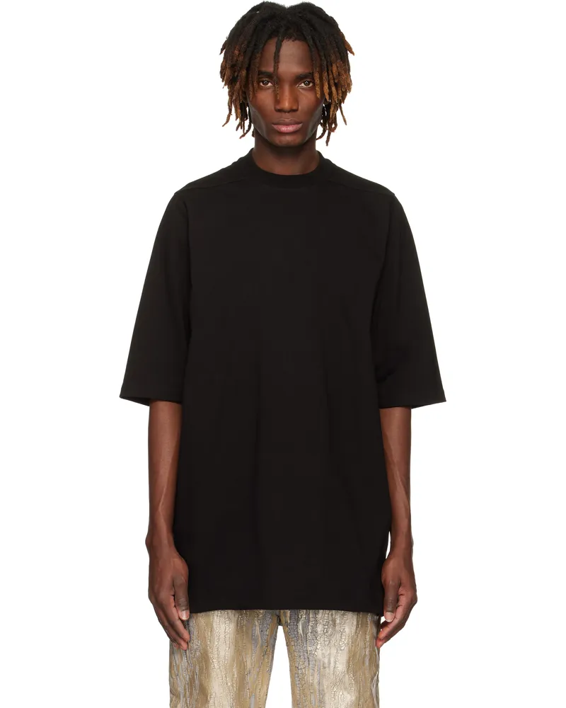 Rick Owens Black Hollywood Tommy T-shirt 09