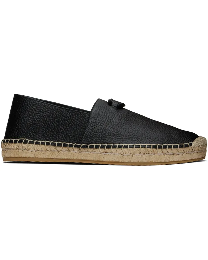 Valentino Garavani Black VLogo Espadrilles 0no