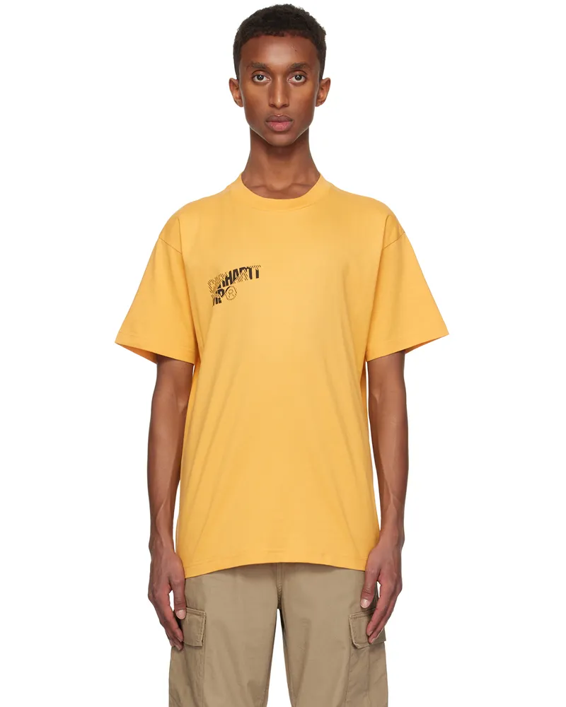 Carhartt WIP Yellow Jalou C T-shirt 2jpxx