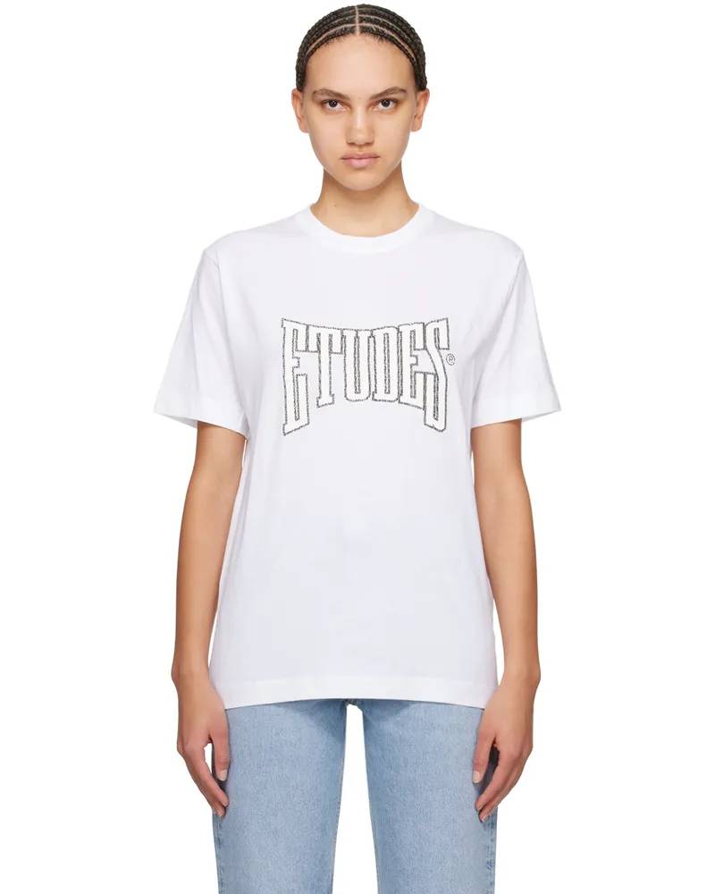 Études Studio White Wonder Boxing T-Shirt White