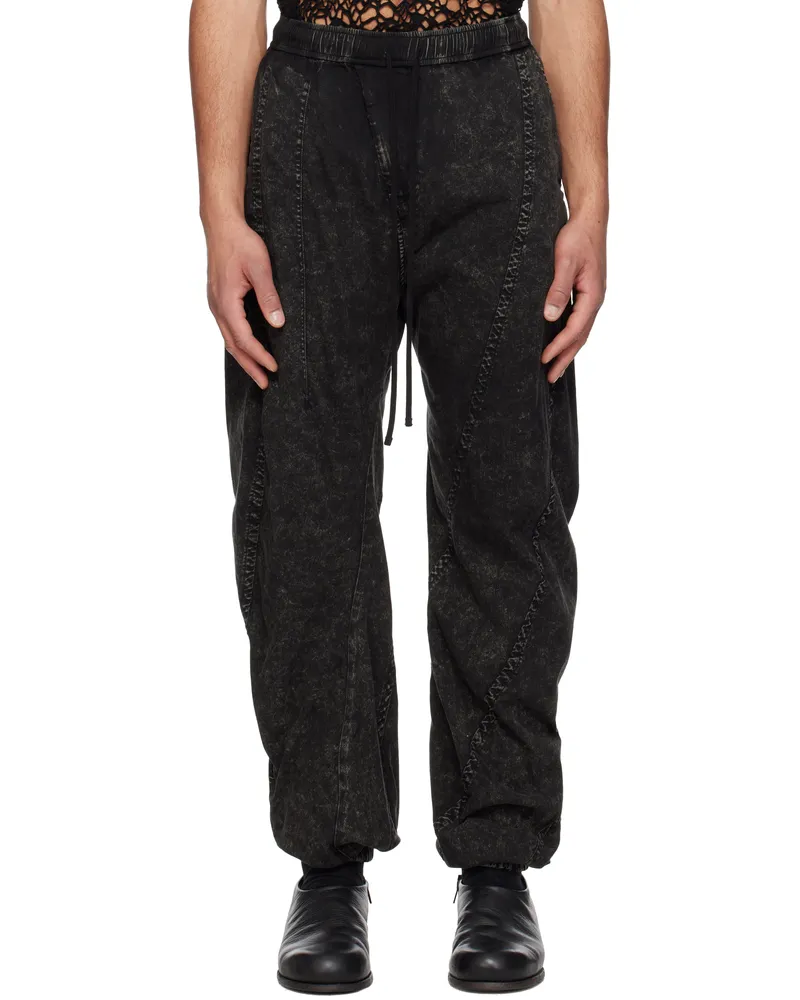 Julius Black Hellion Curved Trousers Ash