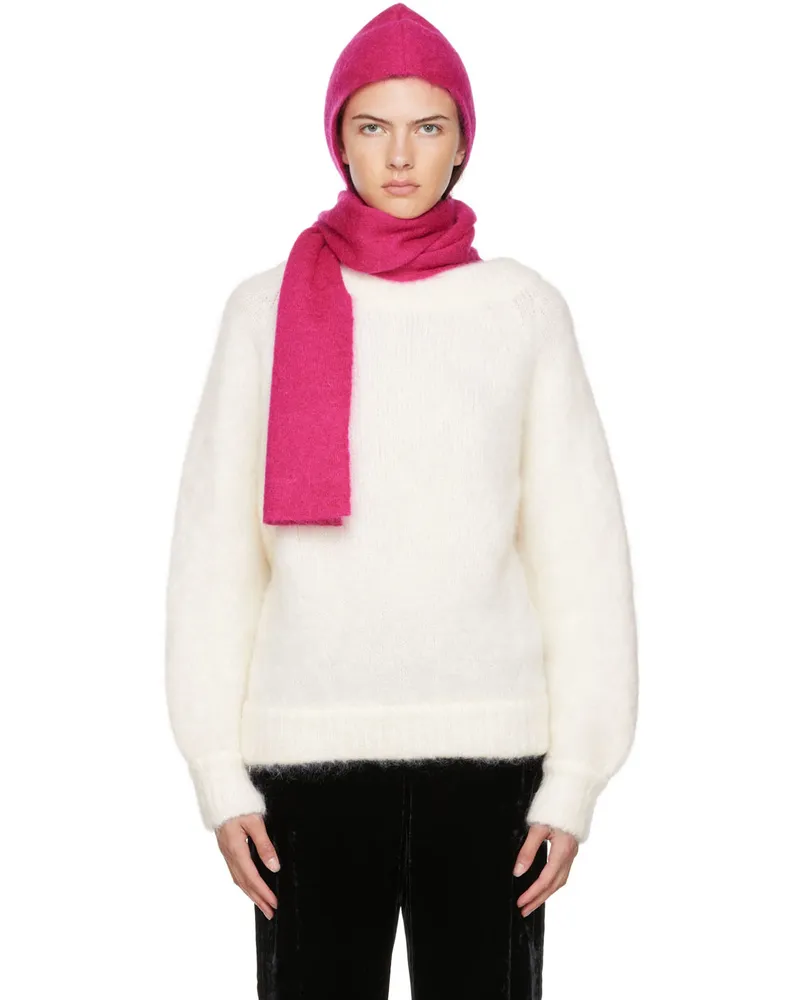 Tom Ford Pink 7G Hood Scarf Dp453