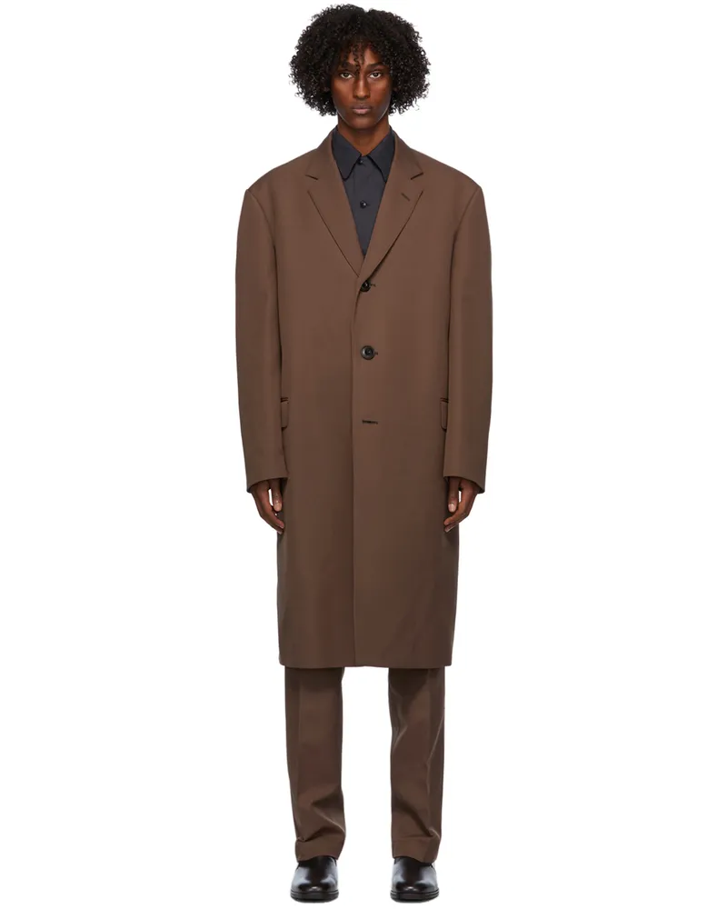 Christophe Lemaire Brown Suit Coat 428