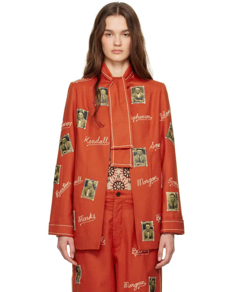 BODE Red Alumni Jacket Rdmlt