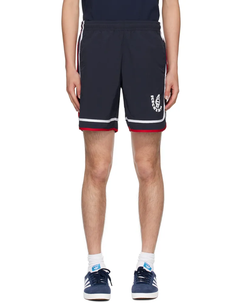 ICECREAM Navy Running Shorts Navy
