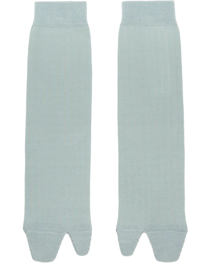 Maison Margiela Green Tabi Socks 544