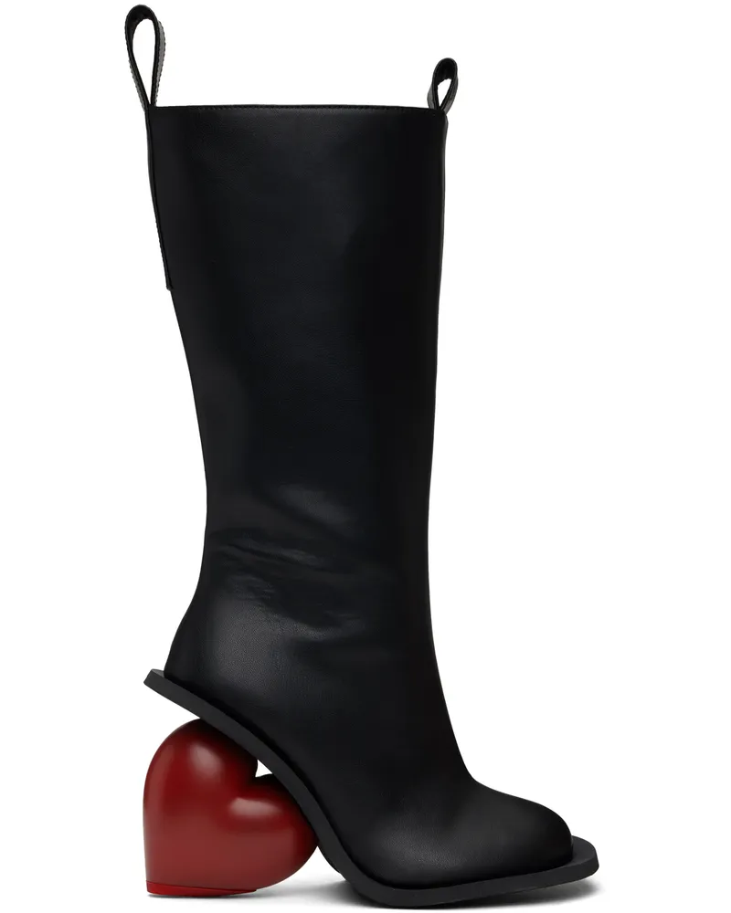 YUME YUME Black Love Boots Black