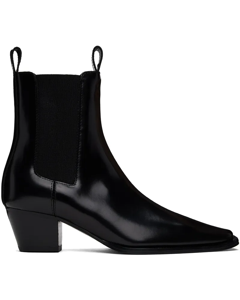 Totême Black 'The City' Boots Black