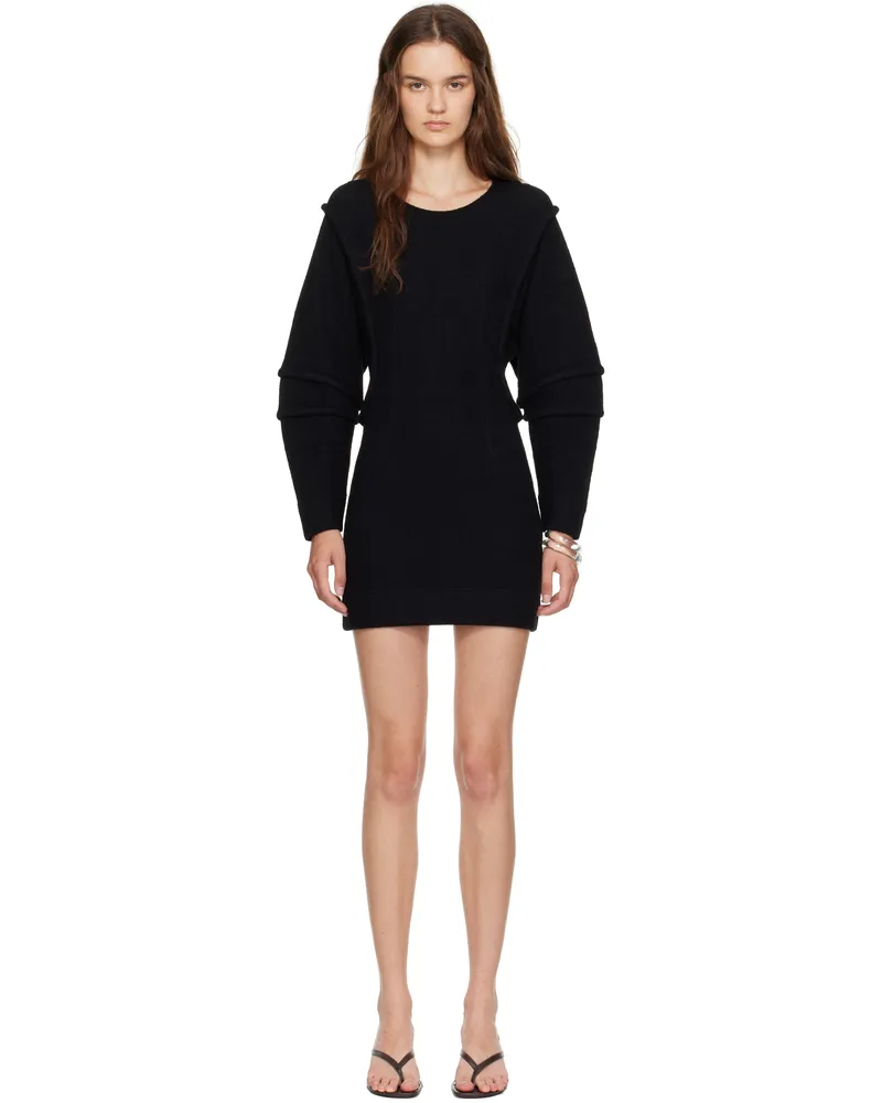 Eckhaus Latta Black Pallas Minidress Dusk