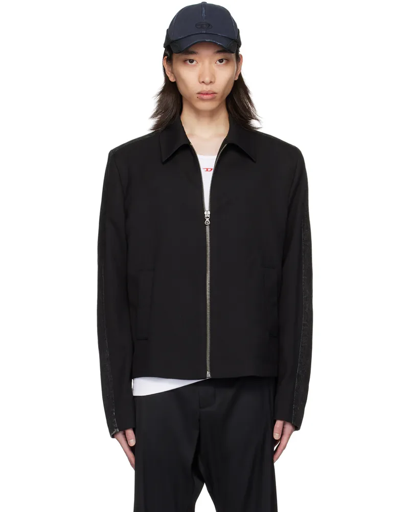 Diesel Black J-Rhein Denim Jacket 9xx