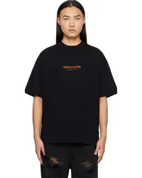 VETEMENTS Black Bonded T-Shirt Black