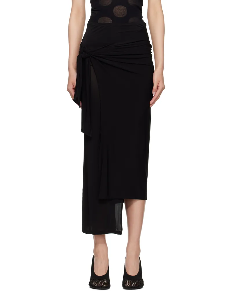 Paloma Wool Black Gilma Maxi Skirt 999