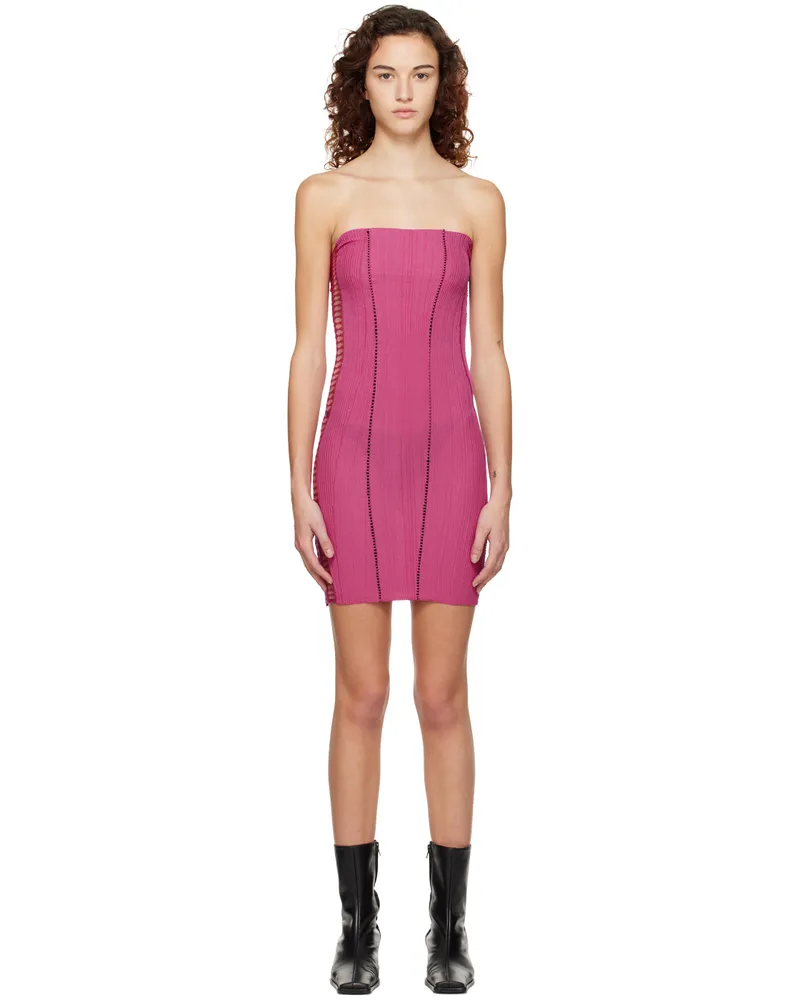 GIMAGUAS SSENSE Exclusive Pink Dragon Minidress Pink