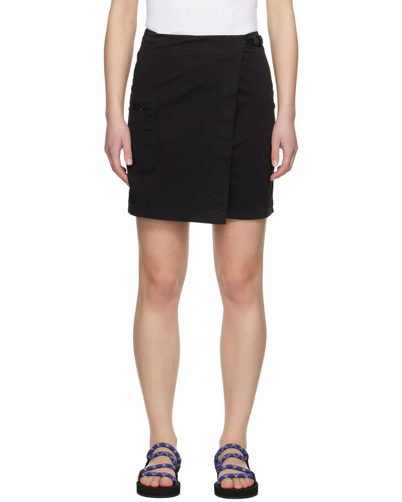 GRAMICCI Black Wrap Skirt Black