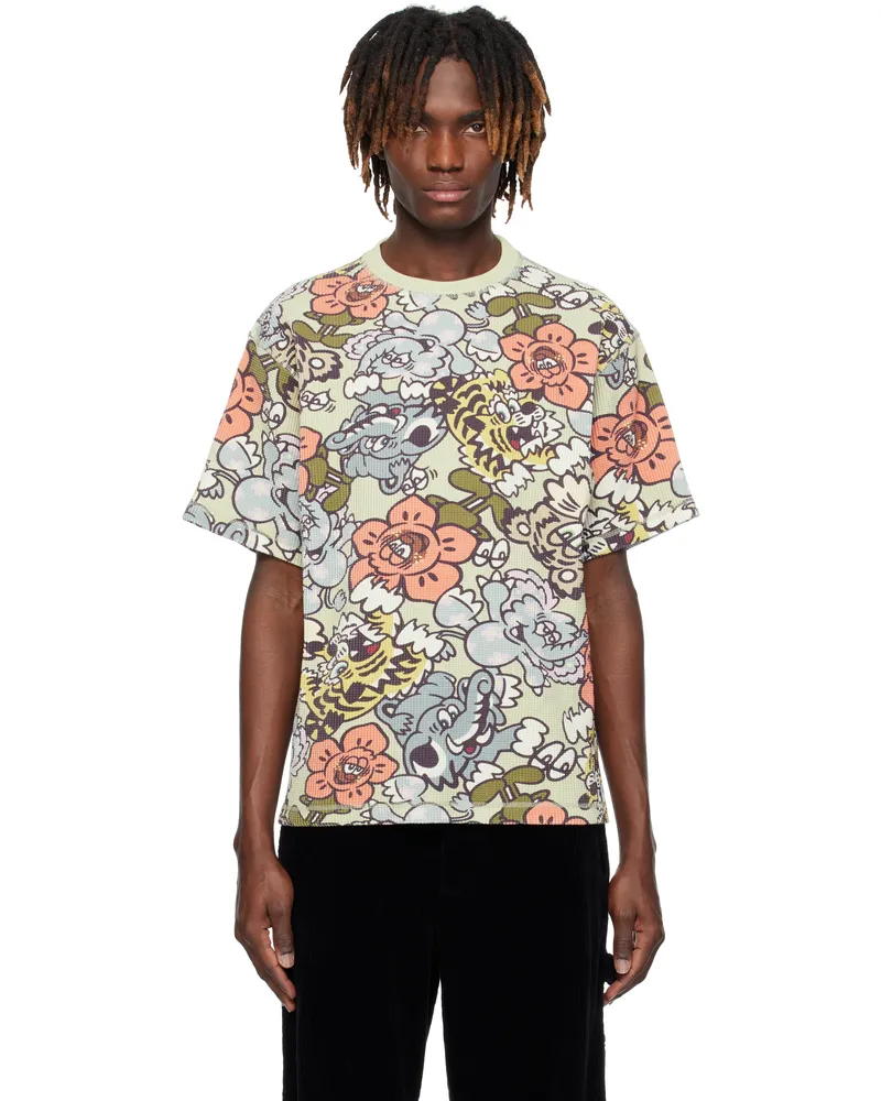 Kenzo Multicolor Kenzo Paris VERDY Edition Oversized T-shirt Multicolor