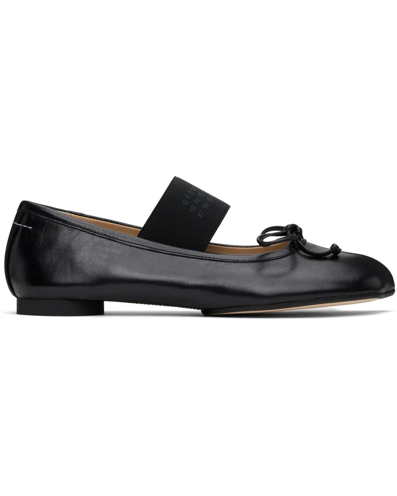 Maison Margiela Black Anatomic Ballerina Flats T8013