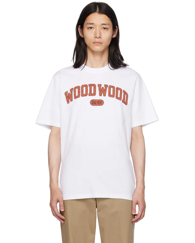 Wood Wood White Bobby Ivy T-Shirt White