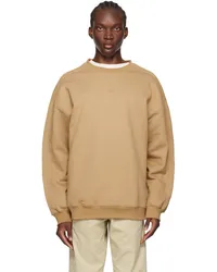 adidas Tan Field Issue Essentials Sweatshirt Cardboard