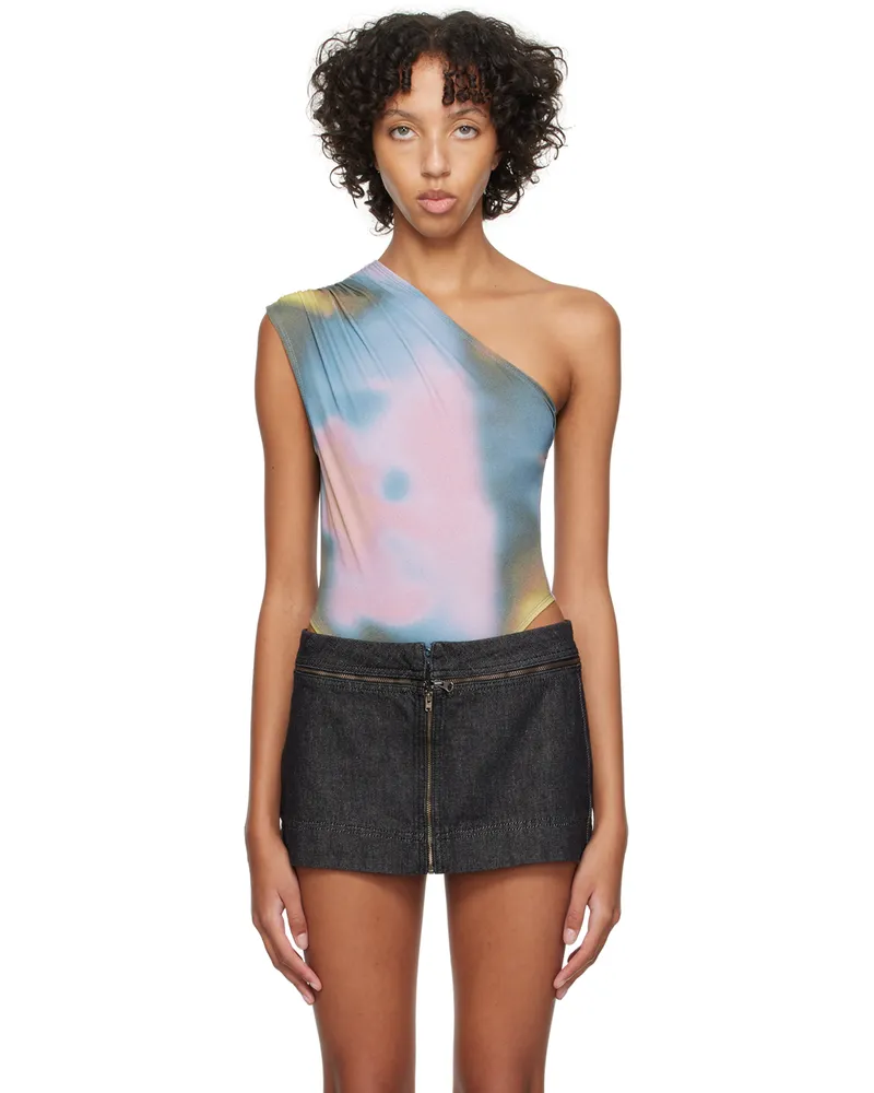 Miaou Blue Jade Bodysuit Cosmos