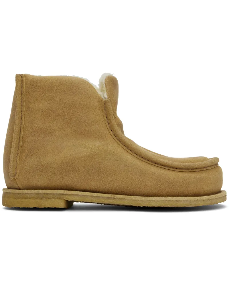J.W.Anderson Tan Nubuck Boots 20104-810-med