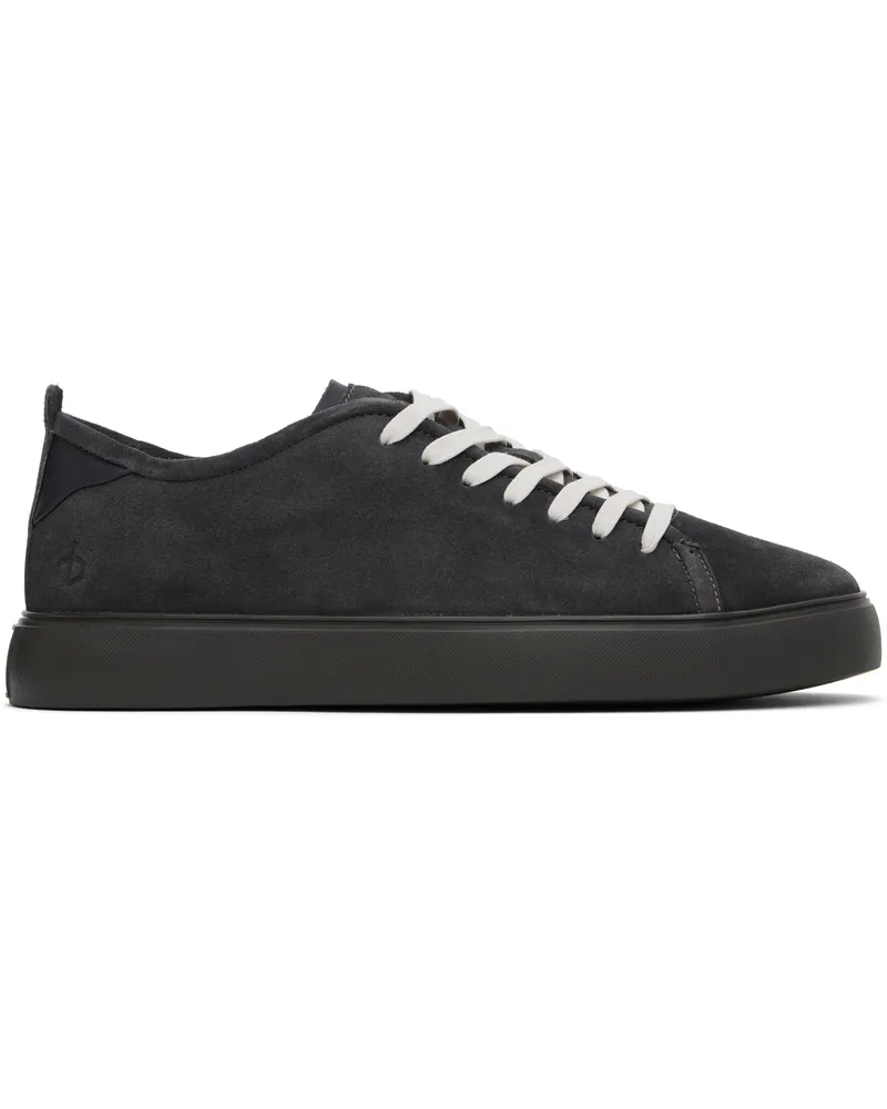 Rag & Bone Gray Perry Lace Up Sneakers Charcoalsd