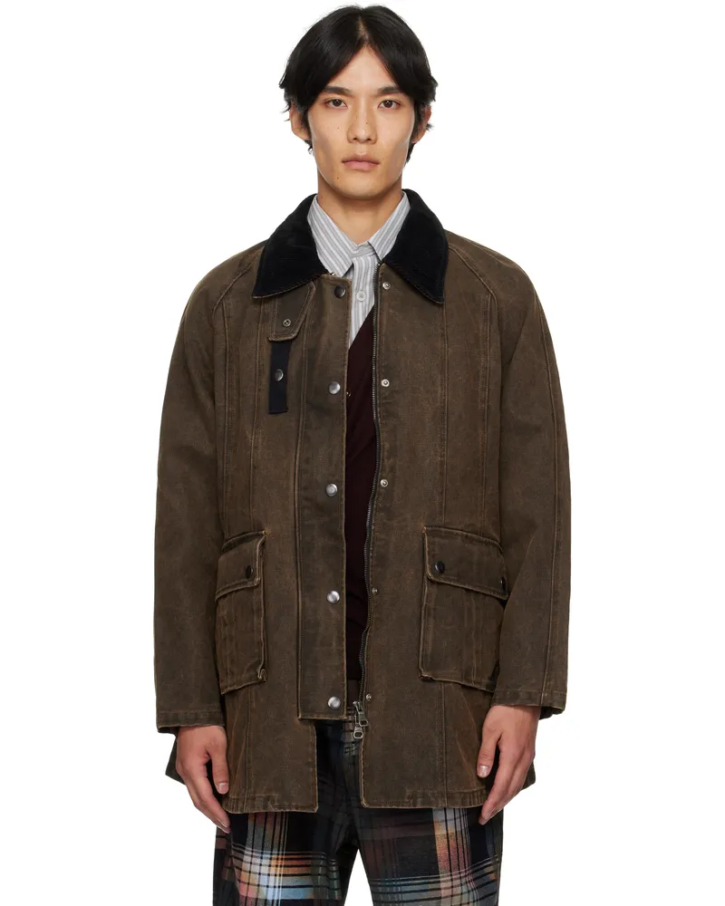 Andersson Bell Brown Kerri Trapez Work Jacket Brw